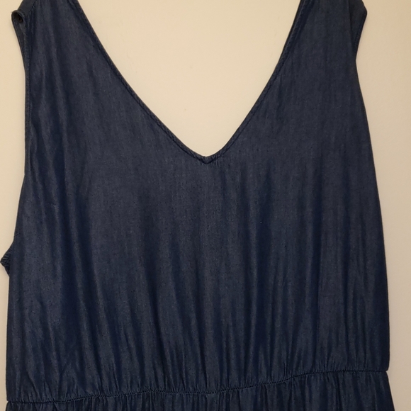 New Lane Bryant Surplice Top Wide Leg Jumpsuit 24 - Picture 5 of 14